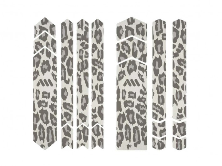 AMS Frame FULL Cheetah/Grey stickers