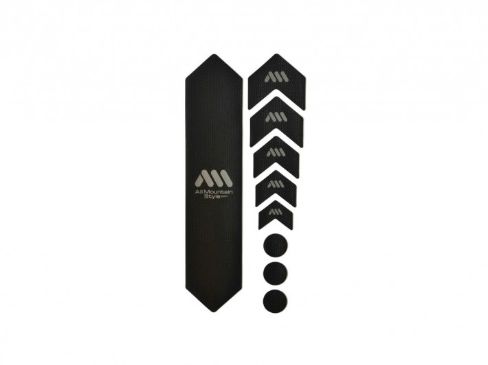 AMS Frame ST Black/Silver stickers