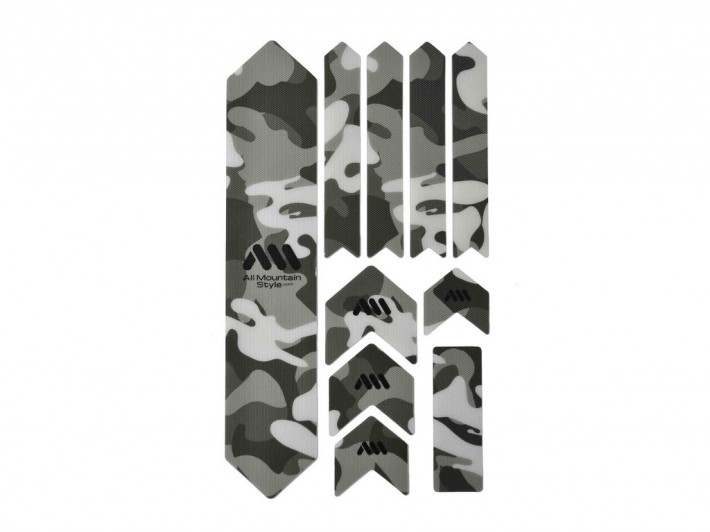 AMS Frame XL Clear/Camo stickers