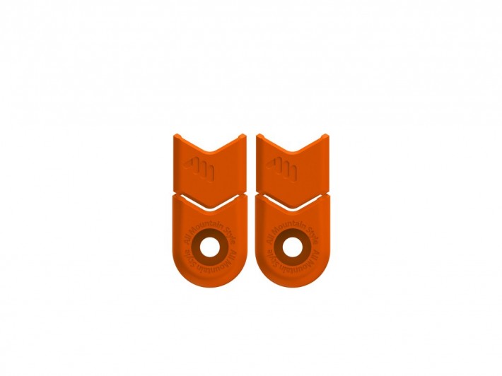 AMS ochranné botky na kliky - oranžové