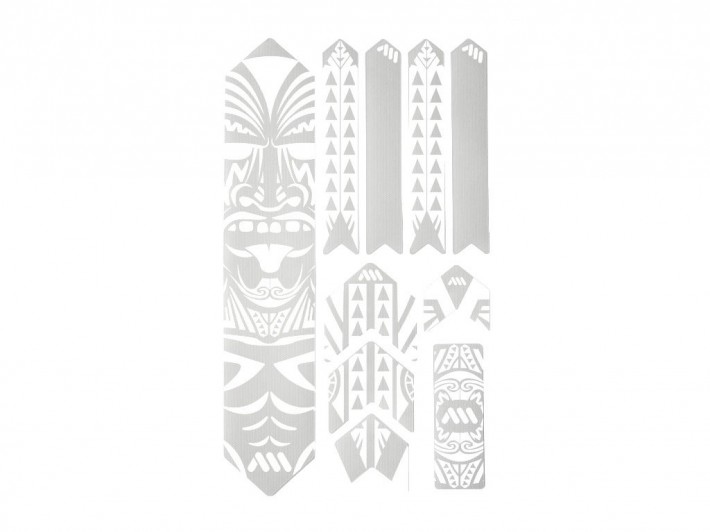 AMS Frame XL White/Maori stickers