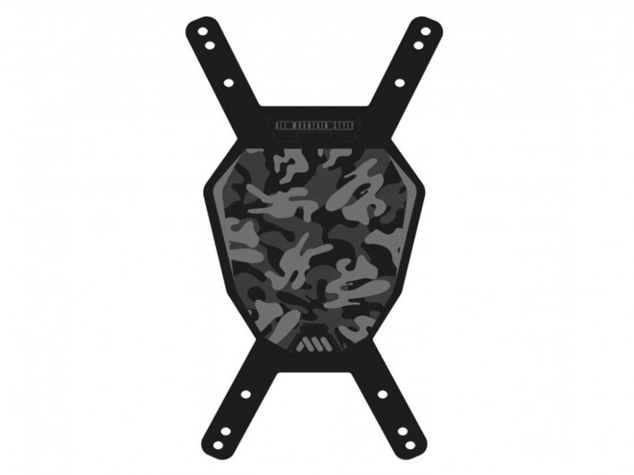AMS Number plate Camo/Black