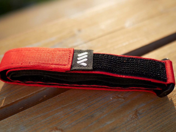AMS Velcro Strap - červený