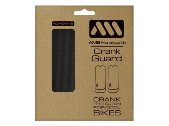 AMS Crank Guard Black stickers