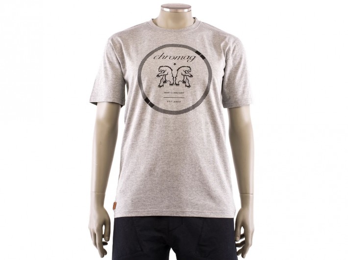 T-shirt Chromag Lockup - szary